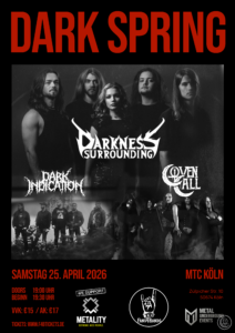 Flyer: Coven Call presents: Dark Spring Cologne mit Darkness Surrounding & Dark Indication